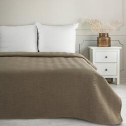 Takoy PRÉMIUM Steppelt ágytakaró LEN 200x220 cm lenvászon struktúrájú anyagból halszálkamintával -HF-453041
