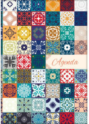 Dayliner Határidőnapló Colors A5 heti, fehér lapokkal Mozaik Dayliner 2026 (DL6AG-COFA5HE-MO) - officefirst