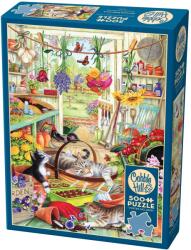 Cobble Hill - Macskák a kerti fészerben 500 darabos kirakó (45115)