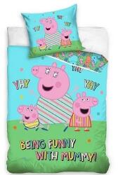 Carbotex Peppa malac ágyneműhuzat szett - Funny with Mummy