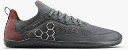 Vivobarefoot Primus Lite Knit Mens Obsidian - Cherry Tomato Sportcipő Férfi futócipő