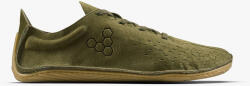 Vivobarefoot Sensus Mens Dark Olive Cracked Bőr Félcipő
