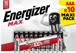 Energizer Elem AAA mikro LR03 Max 10 db/csomag, Energizer (64364)
