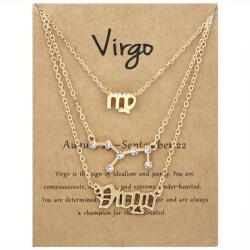  Csillagjegy nyakékszett - Szűz