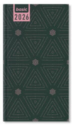 PD Calendar Határidőnapló Period Basic Zsebnaptár álló Pattern papír 2026