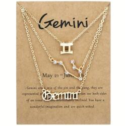  Csillagjegy nyakékszett - Ikrek