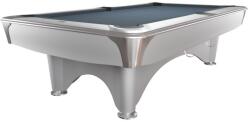 Dynamic Biliárdasztal, Dynamic IV, 9 ft. , fényes fehér Simonis 860 shark gray (55.200.09.3.18)