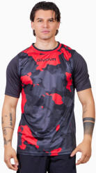 Givova SHIRT ARMY INTERLOCK dressz fekete-piros S