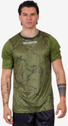 Givova SHIRT GRAFITE INTERLOCK dressz katonai zöld L