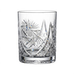 Black Crystal - Ajka Victoria * Kristály Whiskys pohár 320 ml (Gas17116)