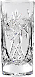 Black Crystal - Ajka Victoria * Kristály Vizes pohár 350 ml (Toc18015)