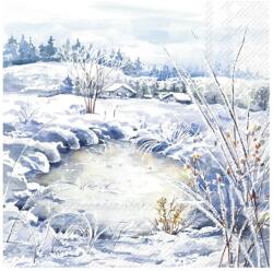 Ihr FROSTY LANDSCAPE papírszalvéta csomag 33x33cm (L1051700)