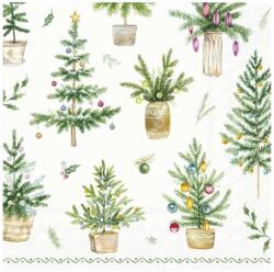 Ihr FESTIVE HOLIDAYS papírszalvéta csomag 33x33cm, Zöld (L1086620)