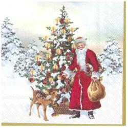 Ihr V&B Annual Christmas Santa papírszalvéta csomag 25x25cm (C886200)
