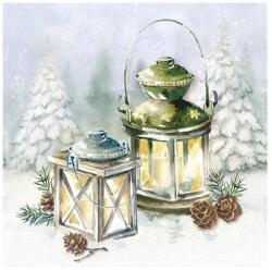 Ihr A FROSTY NIGHT papírszalvéta csomag 25x25cm (C1088700)