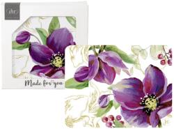 Ihr ROSE NOEL poháralátét 10x10cm szett 4részes 2dekorral, Arany (US1054809)