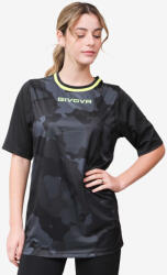 Givova SHIRT ARMY INTERLOCK dressz fekete-szürke S