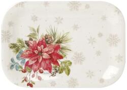 Ihr CHRISTMAS BOUQUET mini tálca 20, 5x14, 5x1cm, Krém (TAE1016960)