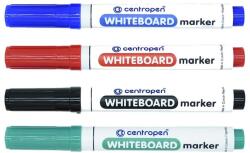 Centropen Táblamarker 2, 5mm, kerek hegyű, Centropen 8559, 4 klf. szín - suplix