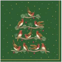 Ihr LET'S SING TOGETHER papírszalvéta csomag 33x33cm, Zöld (L1056020)