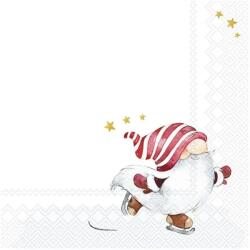 Ihr NIELS papírszalvéta csomag 33x33cm, Piros (L970010)