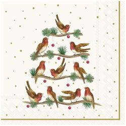 Ihr LET'S SING TOGETHER papírszalvéta csomag 25x25cm, Krém (C1056060)