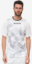 Givova SHIRT ARMY INTERLOCK BIANCO/GRIGIO Tg. S