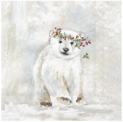 Ihr FLOCKE papírszalvéta csomag 33x33cm, Szürke (L1019745)