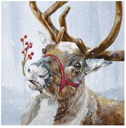 Ihr SAM IN THE SNOW papírszalvéta csomag 33x33cm, Kék (L1083740)