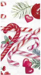 Ihr CANDY CANES papírszalvéta csomag 33x42cm (BF1060700)