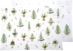 Ihr FESTIVE HOLIDAYS kétoldalú tányéralátét 48x33cm, Zöld (SPM1086620)