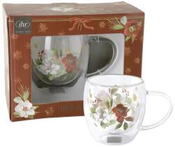 IHR POINSETTIA BOUQUET dupla falú bögre 0, 25l, Krém (GB1087360)