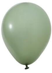 Balonevi lufi, 12" 30cm, 100db/cs, Pastel Moldy Green, Penészzöld (LUFI840388)