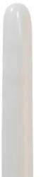Balonevi modellező lufi, 260, 100db/cs Pastel White, Fehér (LUFI525588)
