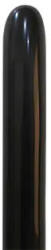Balonevi modellező lufi, 260, 100db/cs Pastel Black, Fekete (LUFI505791)