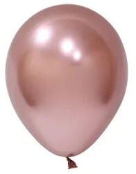 Balonevi lufi, 12" 30cm, 50db/cs, Krom Rose Gold, Króm Rosegold, RózsaArany (LUFI795443)