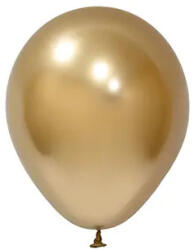 Balonevi Latex lufi, 12" 30cm, 50db/cs, Krom Gold, Króm Arany (LUFI883106)