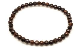 R. M. ékszer Bronzit ásvány karkötő golyós 4mm (060217)