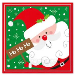  Karácsonyi szalvéta - HO-HO-HO Télapó