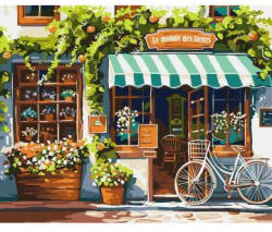 Ideyka Ideyka: Festés számok szerint, Virágvilág - 40 x 50 cm