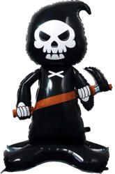  Fólia lufi - Halloween minta - Kaszás sarlóval