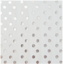  10 darabos papír szalvéta - Ezüst pöttyös