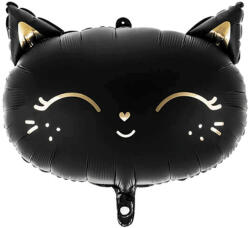  Fólia lufi - Cica, macska - Fekete