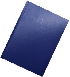 Bluering Határidőnapló agenda Standard A/5, napi, fehér lapokkal (kék) 2027. Bluering® (19072) - irodaszerpiac