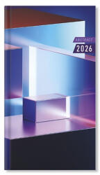 PD Calendar Határidőnapló Period Abstract Zsebnaptár álló Tiles papír 2026 (PAP4114-4546)