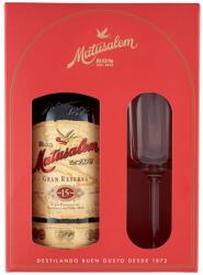 Matusalem Solera No. 15 rum díszdobozban 1 pohárral (0, 7L / 40%) - drinkmix