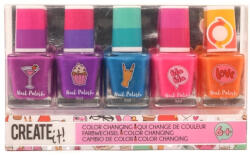 Canenco Canenco Create It! Színváltós körömlakkok, 5 db (84148V1)