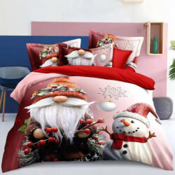 idealisotthon Karácsonyi 6 részes ágyneműhuzat - Mikulás és hóember (IO-SY-BL-CHR-KC-6-05-03)