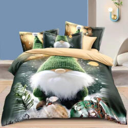 idealisotthon Karácsonyi 6 részes ágyneműhuzat - zöldruhás manó (IO-SY-BL-CHR-KC-6-05-05)