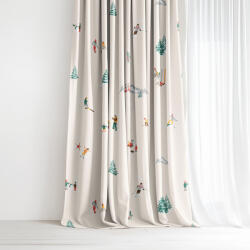 Goldea pamut drapéria - téli örömök 240x150 cm